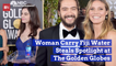 The Golden Globes Fiji Water Woman Becomes Famous Photobomber