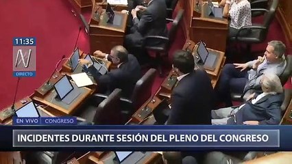 Así se calentaron los ánimos en el Pleno del Congreso