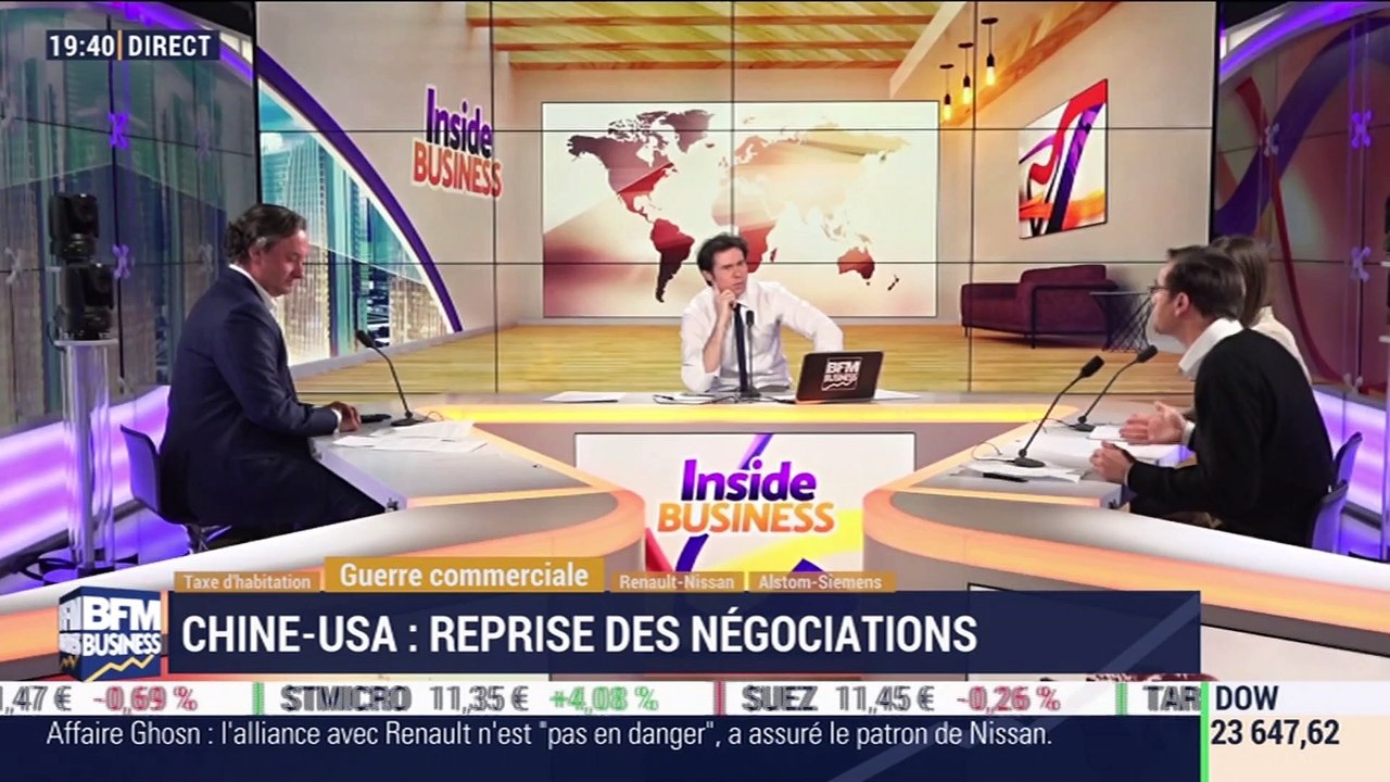 Les insiders (2/3): les négociations reprennent entre la Chine et les États-Unis - 07/01