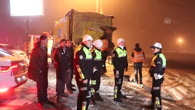 Denizli-Antalya Kara Yolunda Kar ve Sis Etkili Oluyor