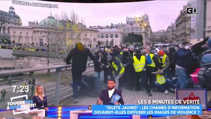 Gilets jaunes : les chaînes d'infos devaient-elles diffuser les images de violence ?
