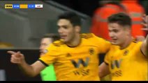 Raul Jimenez Goal - Wolverhampton 1-0 Liverpool (Full Replay)