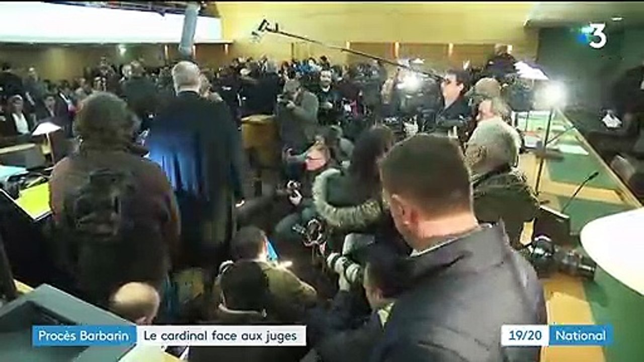 Procès Barbarin : le cardinal reconnait quelques maladresses