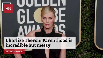 Charlize Theron Weighs In On Movies And Parenthood At The Golden Globes