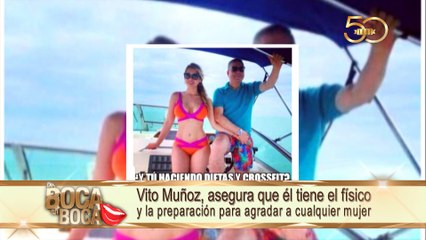 Vito Muñoz enérgico, responde sobre memes donde se burlan de su matrimonio
