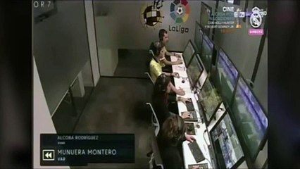 فيديو يوثق  فضيحة تحكيمية  تستهدف ريال مدريد