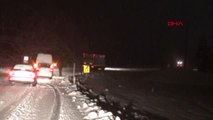 Zonguldak'ta Kar 80 Köy Yolunu Ulaşıma Kapattı