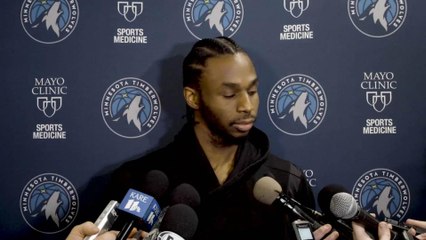 Andrew Wiggins Media Availability on Thibs Firing