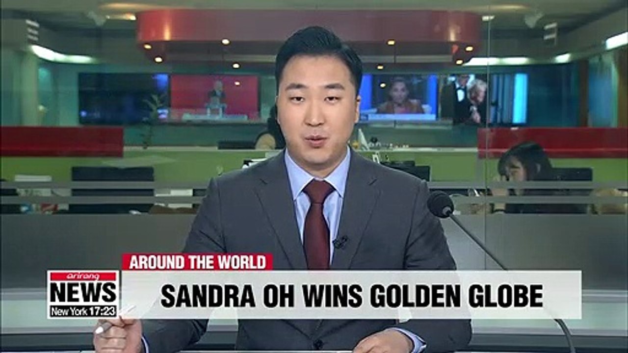 Sandra Oh makes history at Golden Globes