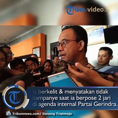 Anies Dicecar 27 Pertanyaan oleh Bawaslu Terkait dengan Pidato dan Pose Dirinya di dalam Konfernas Parta Gerindra