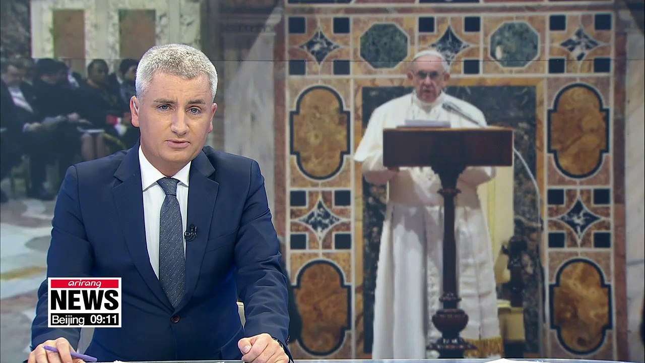 Pope Francis says positive developments on Korean Peninsula, wishes for peace, reconciliation