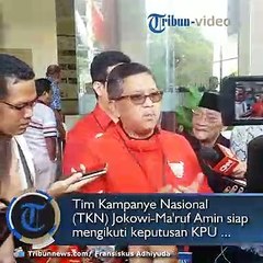 Télécharger la video: TKN Jokowi-Ma'ruf Amin Siap Mengikuti Keputusan KPU