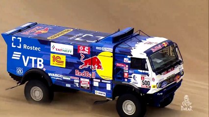 Rally Dakar: Make room for the kings of the off-road and enjoy the Truck Minute of Stage 1