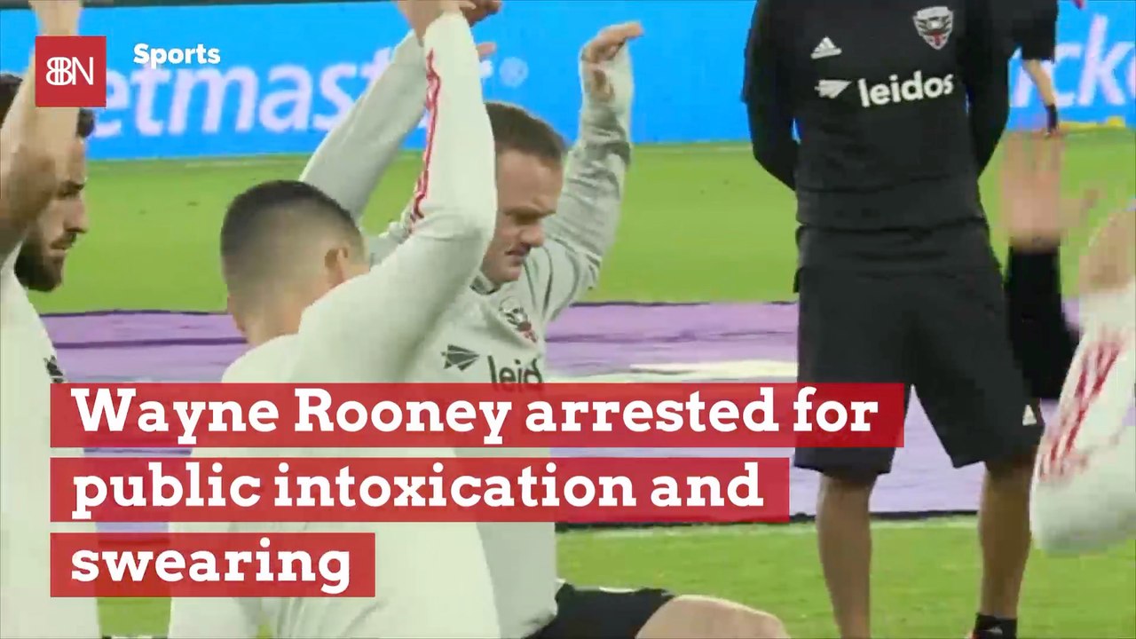 Wayne Rooney Gets Crazy And Also Arrested