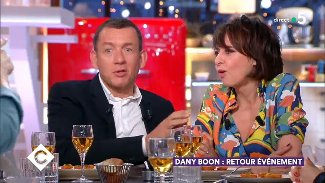Dany Boon annonce dans "C à vous" sur France 5 qu'il arrête le one man show - Regardez