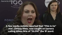 Chrissy Metz Claps Back On Twitter About Talking Crap At Globes