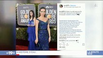 Mais qui est cette femme qui a volé la vedette aux stars d'Hollywood lors des Golden Globes ? Regardez