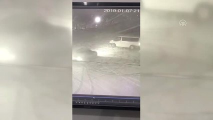 Karda "Drift" Yapan Sürücülere Para Cezası