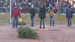 Christmas tree throwing championships held in Germany