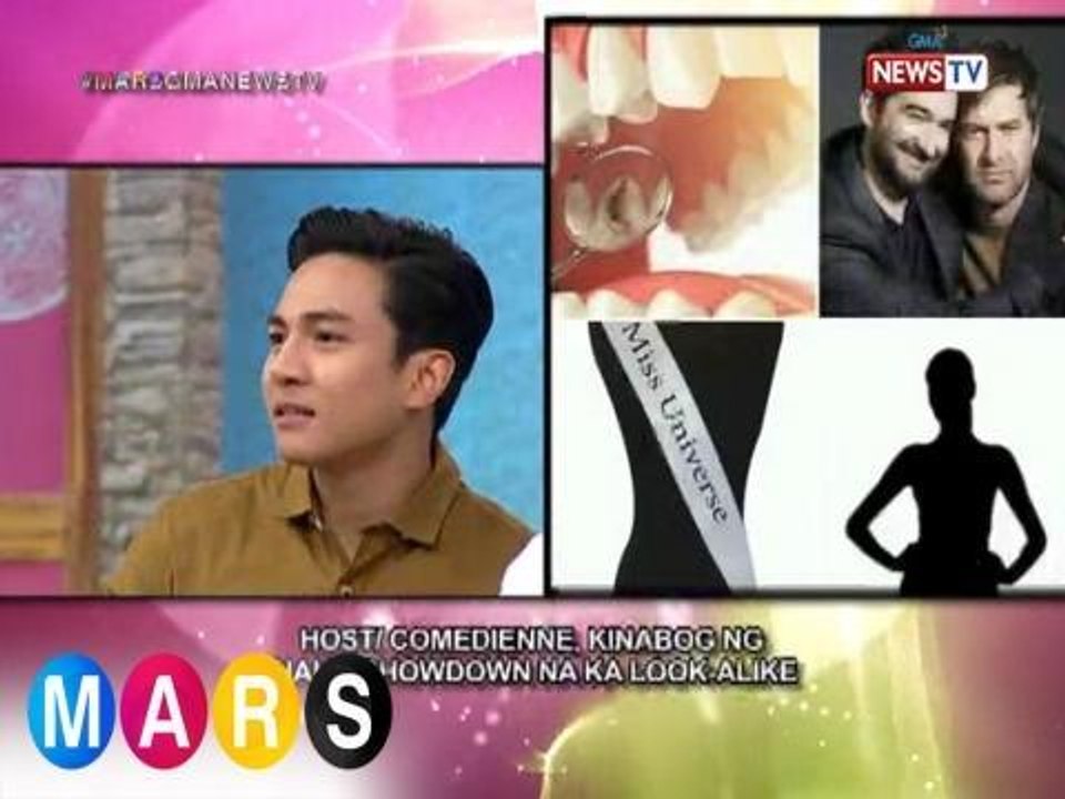 Mars: Host/comedienne, kinabog ng ka-look-a-like niya! | Mars Mashadow