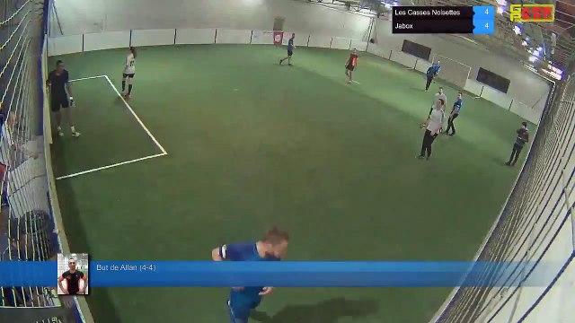 But de Allan (4-4) - Les Casses Noisettes Vs Jabox - 07/01/19 21:00 - LIGUE 5 - Poitiers Game Parc