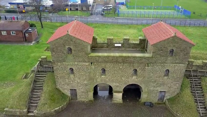 Roman Fort in England - Caer Urfa