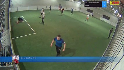But de Geoffrey (4-6) - Les Casses Noisettes Vs Jabox - 07/01/19 21:00 - LIGUE 5