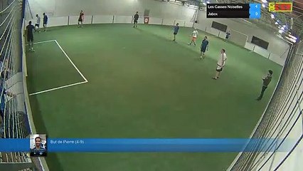 But de Pierre (4-9) - Les Casses Noisettes Vs Jabox - 07/01/19 21:00 - LIGUE 5 - Poitiers Game Parc