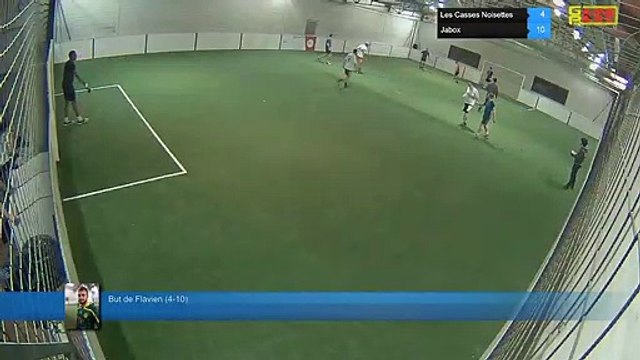But de Flavien (4-10) - Les Casses Noisettes Vs Jabox - 07/01/19 21:00 - LIGUE 5