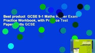 Best product  GCSE 9-1 Maths Higher Exam Practice Workbook, with Practice Test Paper (Letts GCSE