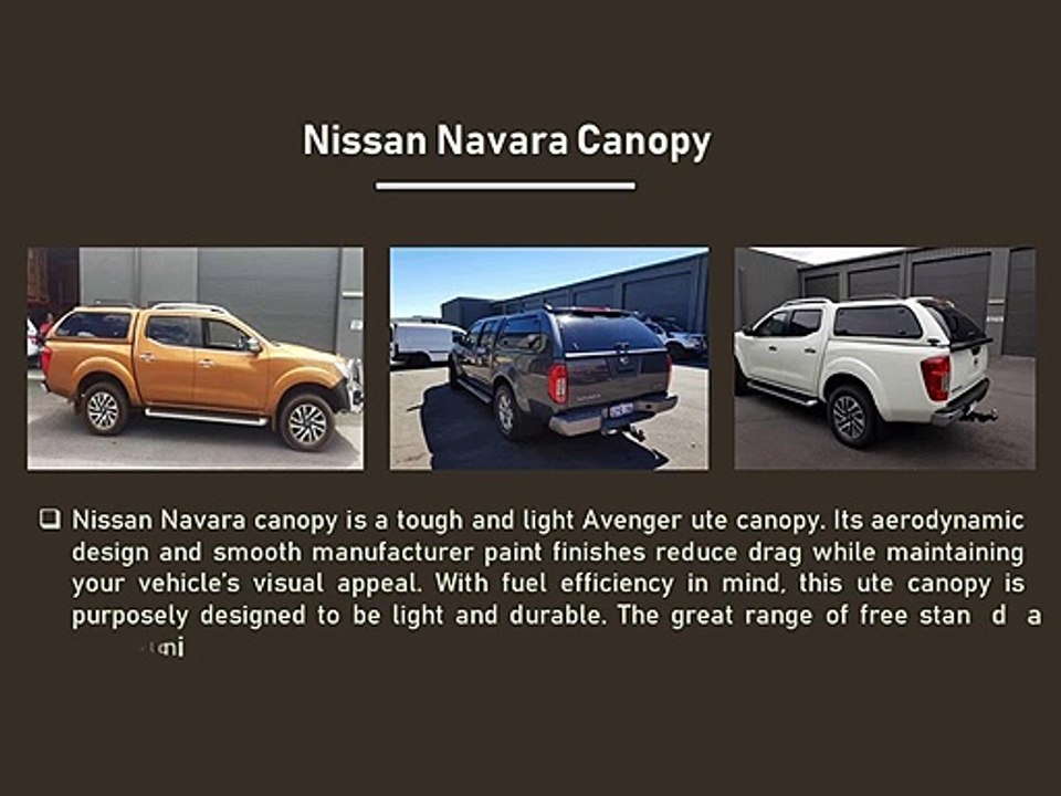 Nissan Navara Canopy