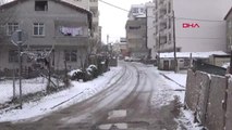 İstanbul- Boğaz'daki Kar Yağışı Havadan Görüntülendi