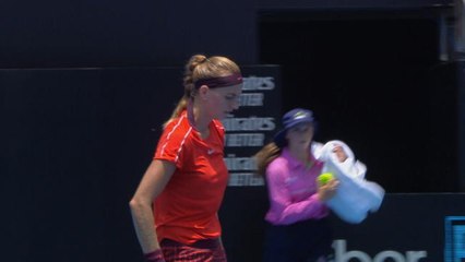Sydney - Kvitova écarte Sabalenka