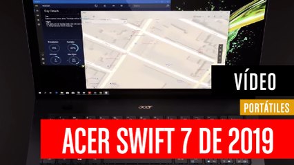 Tráiler de Acer Swift 7 2019