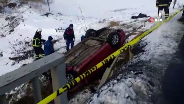 Tekirdağ-Hayrabolu Karayolunda Otomobil Dereye Uçtu: 2'si Çocuk 5 Ölü