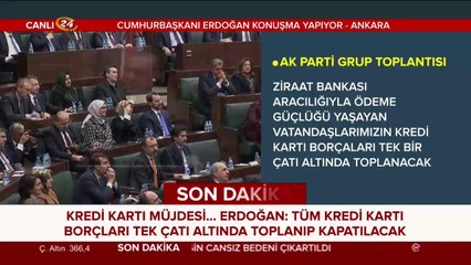 Erdoğan: Esnafa destek 202 kat arttı