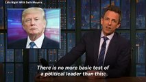 Donald Trump Is 'Like A Stoner Working At A Pizza Place' Says Seth Meyers