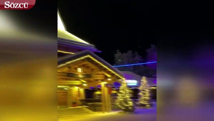 Arzu Sabancı, kutup ışıklarını görmek için Finlandiya'ya gitti