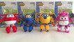 4 Super Wings Transforming Robots Airplanes Jett Jerome Donnie Dizzy  출동슈퍼윙스 - Unboxing Demo Review