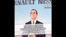 Carlos Ghosn devant le tribunal au Japon