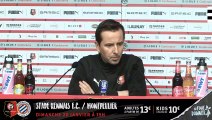 1/4 Coupe de la Ligue : Monaco / Stade Rennais F.C. : Conférence de presse
