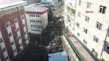 Eyüpsultan Devlet Hastanesinin Arkasındaki Binalar Boşaltıldı
