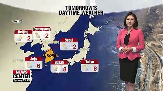 Sudden cold spell expected tomorrow __ 010819