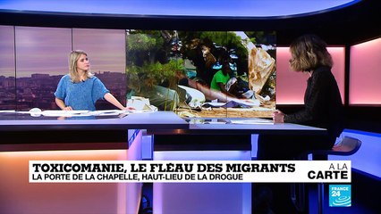 Au nord de Paris, de plus en plus de migrants tombent dans la consommation de crack
