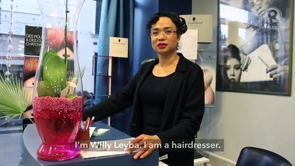 Hair by Willy Leyba, Paris-based hairdresser