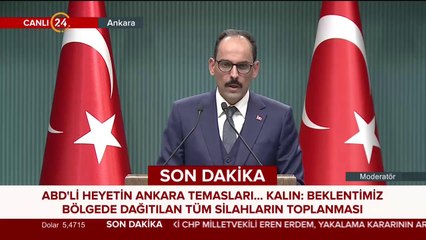 Münbiç konusunda somut adımlar atılmasını bekliyoruz