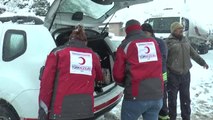 Bolu Dağı'nda Sürücülerin Yardımına Türk Kızılay Koştu - Düzce