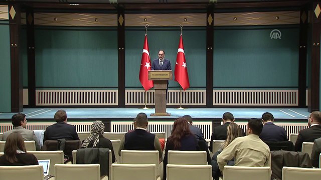 Kalın: 'Sayın Cumhurbaşkanımızın Sayın Bolton'a teyitli bir randevu sözü yoktu' - ANKARA