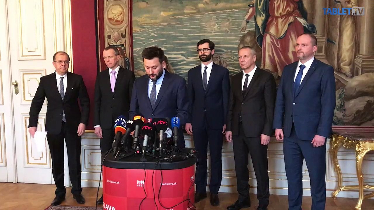 ZÁZNAM: Brífing primátora Bratislavy Matúša Valla