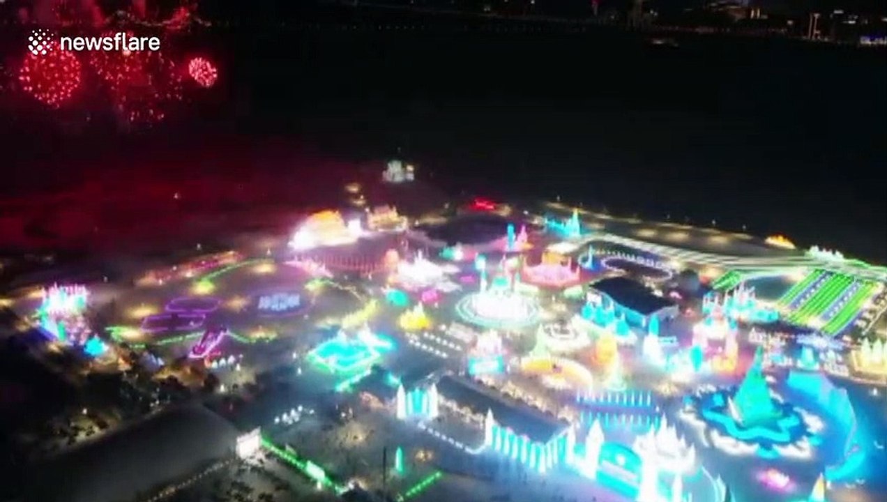 World-famous Ice and Snow Festival kicks off in north Chinese city